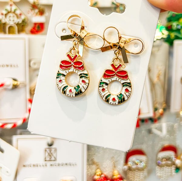 Traditional Wreath Earrings