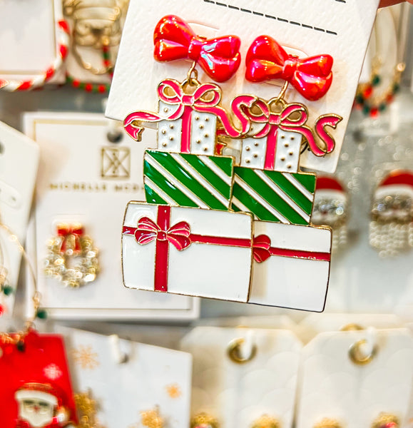 For You Present Stack Earrings