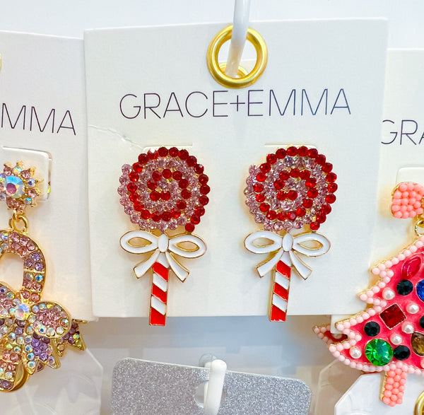 GE Peppermint Pop Earrings