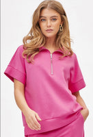 Scarlet Quarter Zip Set