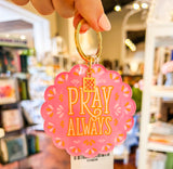 Mary Square Keychain