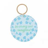 Mary Square Keychain