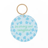 Mary Square Keychain