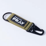 Tap To Pray-Tactical Carabiner Keychain