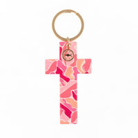 Mary Square Keychain