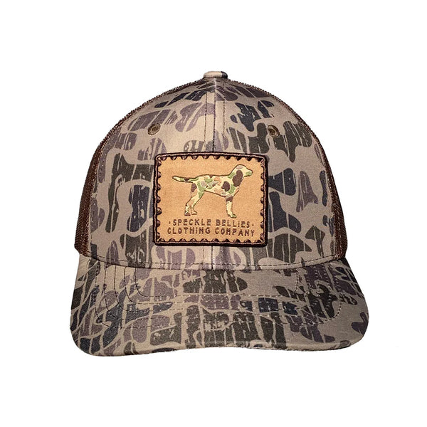 SB Stone Creek Camo Dog Patch Youth Hat