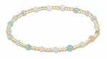 enewton gemstone gold sincerity pattern 3mm bead bracelet-hot mess ss25