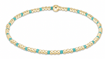 enewton hope sincerity pattern 2mm bead bracelet-turquoise