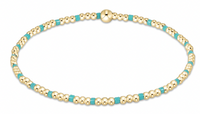 enewton hope sincerity pattern 2mm bead bracelet-turquoise