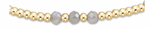 enewton gemstone gold joy pattern 3mm bead bracelet-labradorite