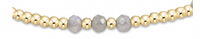 enewton gemstone gold joy pattern 3mm bead bracelet-labradorite