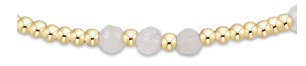 enewton gemstone gold joy pattern 3mm bead bracelet-moonstone