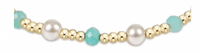 enewton pearl sincerity pattern 4mm bead bracelet-amazonite