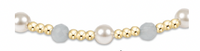enewton pearl sincerity pattern 4mm bead bracelet-aquamarine