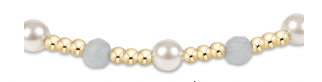 enewton pearl sincerity pattern 4mm bead bracelet-aquamarine