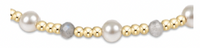 enewton pearl sincerity pattern 4mm bead bracelet-labradorite