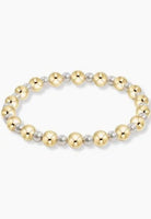 enewton extends-pearl grateful pattern 4mm bead bracelet-gold