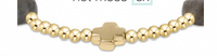enewton signature cross admire gold 3mm bead bracelet-labradorite